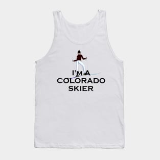 Colorado Skier Tank Top